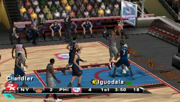 NBA 2K10 (EU) screen shot game playing